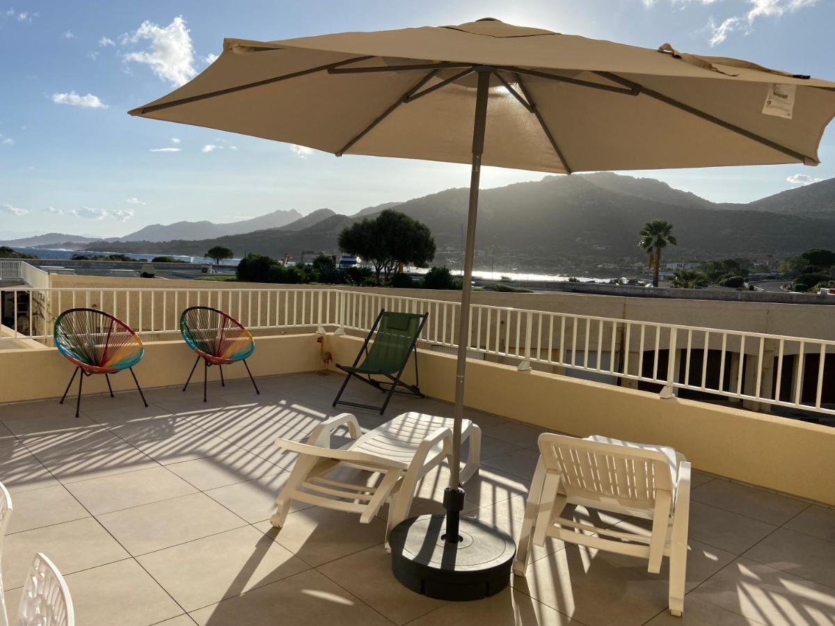 Appartement La Balagne , Bord De Mer, Grande Terrasse, Sant'Ambroggio Lumio  Dış mekan fotoğraf