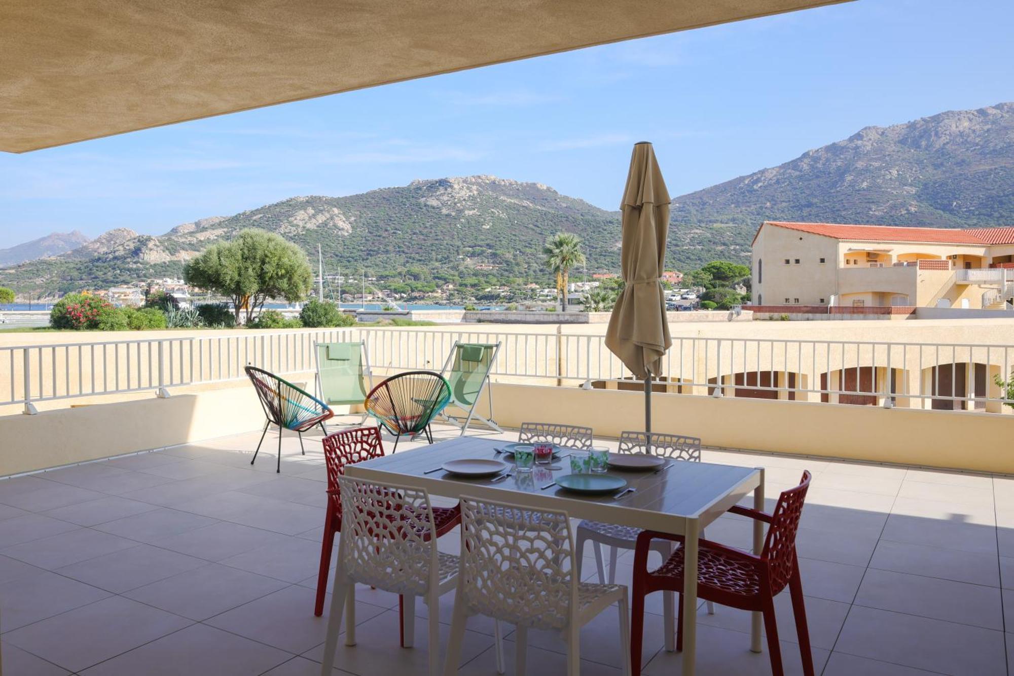 Appartement La Balagne , Bord De Mer, Grande Terrasse, Sant'Ambroggio Lumio  Dış mekan fotoğraf